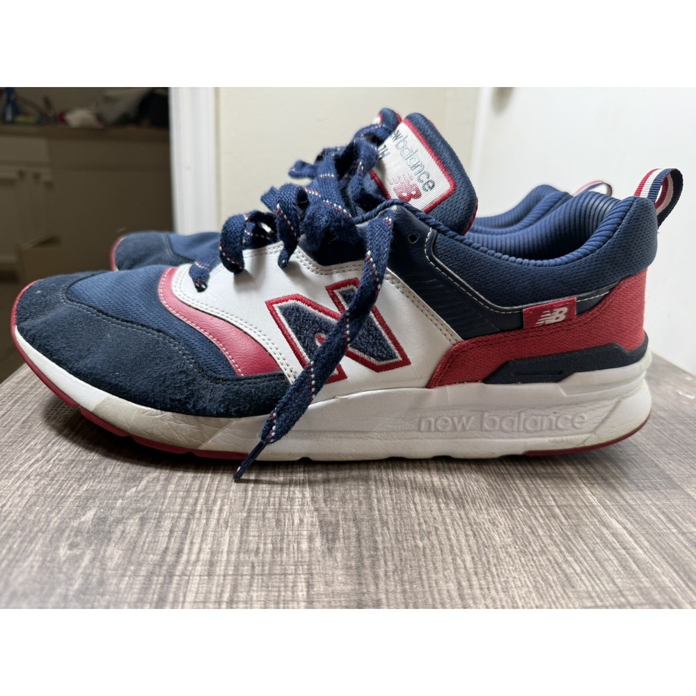 New Balance 997H Mens Size 13 Red White Blue Athletic Running Shoes Sneakers